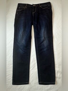 Paige Premium Denim Roxie Capri Dark Wash Jeans Size 28